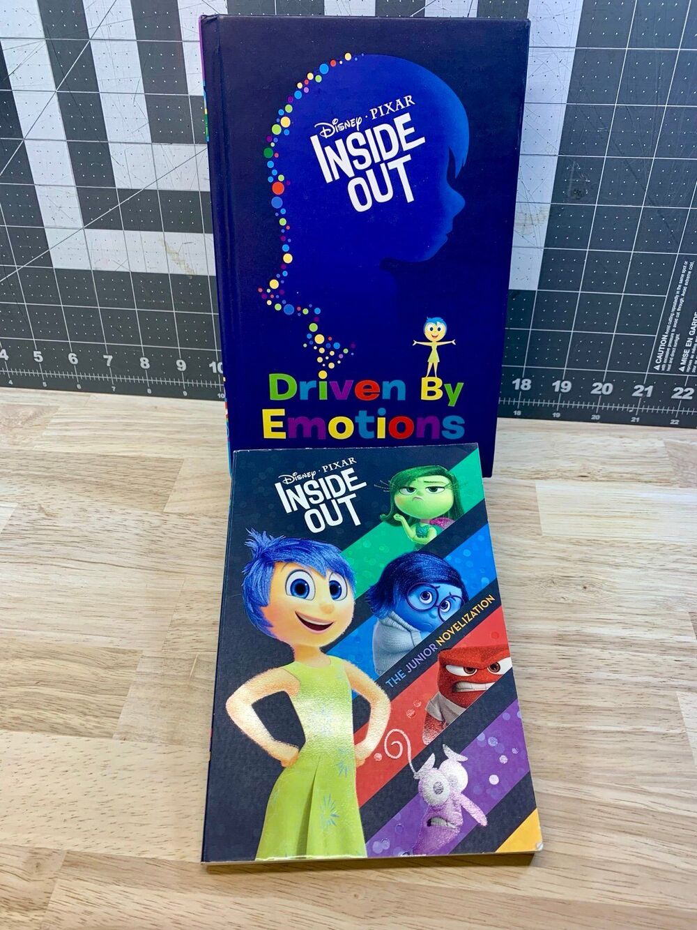 Disney - Pixar - Inside Out Jr Novel + Driven By Emotions - 2 Book bundle